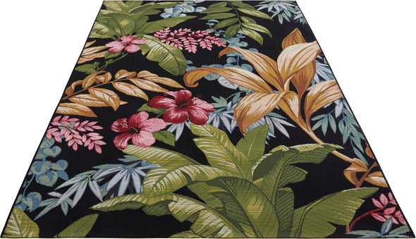 Covor pentru interior si exterior ”Tropical Flowers” 200x285 cm - LunaHome.ro