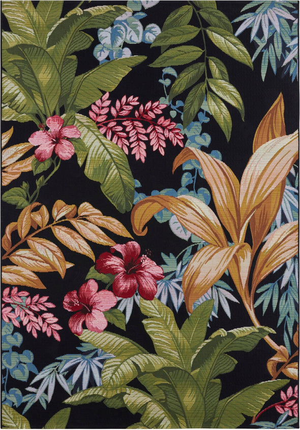 Covor pentru interior si exterior ”Tropical Flowers” 200x285 cm - LunaHome.ro