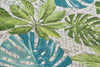 Covor pentru interior si exterior ”Tropical Leaves” 120x180 cm - LunaHome.ro