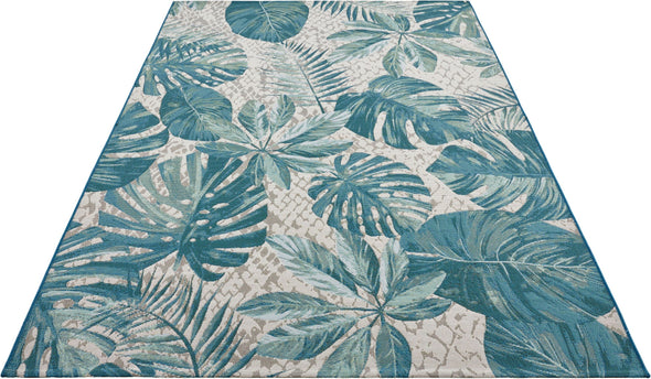 Covor pentru interior si exterior ”Tropical Leaves” 240x340 cm - LunaHome.ro