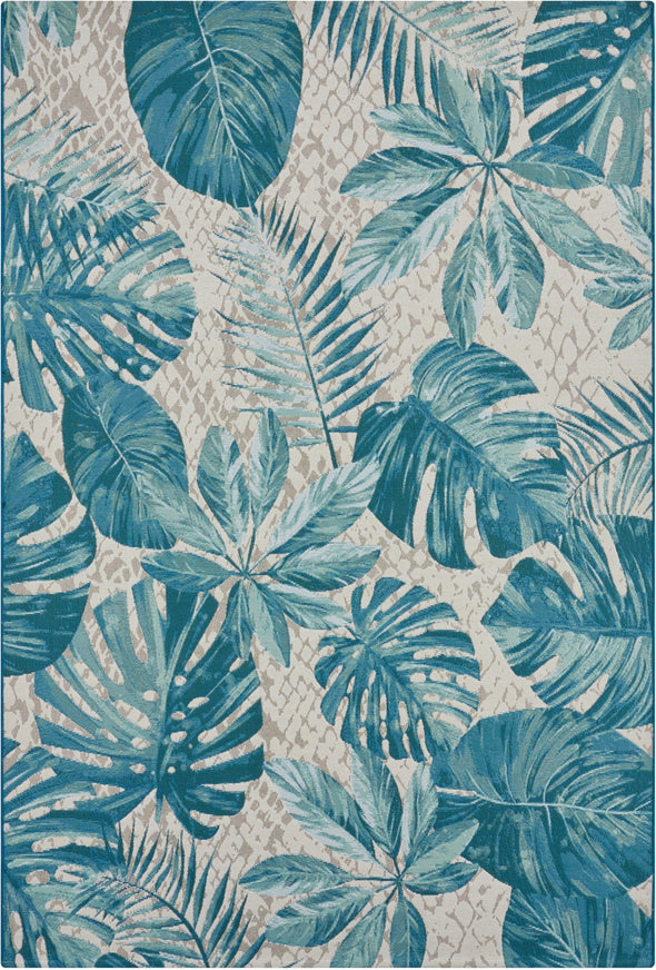 Covor pentru interior si exterior ”Tropical Leaves” 240x340 cm - LunaHome.ro