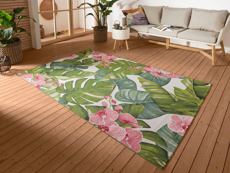 Covor pentru interior si exterior ”Tropical” 160x235 cm - LunaHome.ro