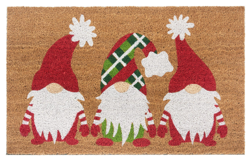 Covor preș de intrare din fibra de cocos Crăciun 75x45 cm - LunaHome.ro