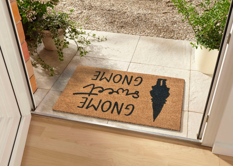 Covor preș de intrare din fibra de cocos Gnome 75x45 cm - LunaHome.ro