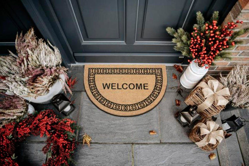 Covor preș de intrare din fibra de cocos Welcome 75x45 cm - LunaHome.ro