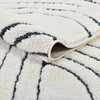 Covor pufos Cadie cu model boho crem-gri 60x90 cm - LunaHome.ro