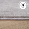 Covor pufos Cali Bean gri din microfibra 110x170 cm - LunaHome.ro