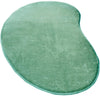 Covor pufos Cali Bean verde din microfibra 110x170 cm - LunaHome.ro