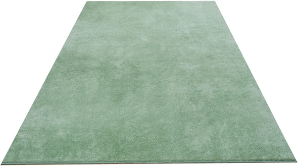 Covor pufos Cali verde din microfibra 180x230 cm - LunaHome.ro