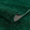 Covor pufos »Shaggy 30« verde, potrivit pentru podele incalzite 70x140 cm - LunaHome.ro