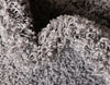 Covor pufos »Shaggy Shag« gri, potrivit la încălzire prin pardoseală 152x244 cm - LunaHome.ro