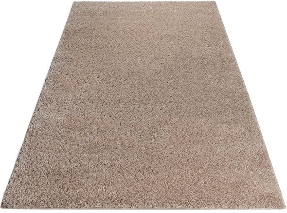 Covor pufos »Shaggy soft« potrivit pentru podele incalzite, bej 120x180 cm - LunaHome.ro