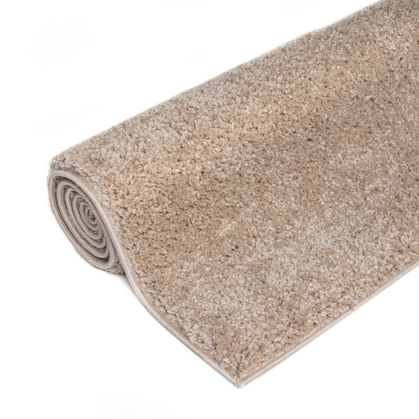 Covor pufos »Shaggy soft« potrivit pentru podele incalzite, bej 120x180 cm - LunaHome.ro