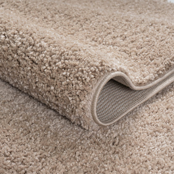 Covor pufos »Shaggy soft« potrivit pentru podele incalzite, bej 120x180 cm - LunaHome.ro