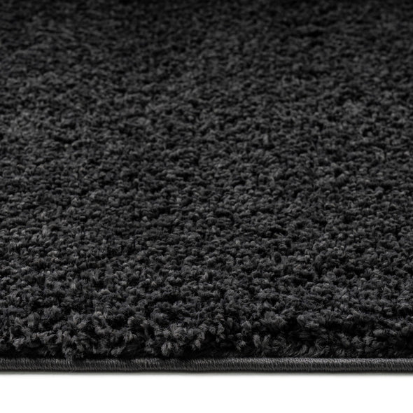 Covor pufos »Shaggy soft« potrivit pe podele incalzite, gri inchis 160x230 cm - LunaHome.ro