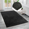 Covor pufos »Shaggy soft« potrivit pe podele incalzite, gri inchis 160x230 cm - LunaHome.ro