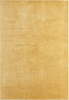 Covor pufos antiderapant Arabell galben auriu 60x110 cm - LunaHome.ro
