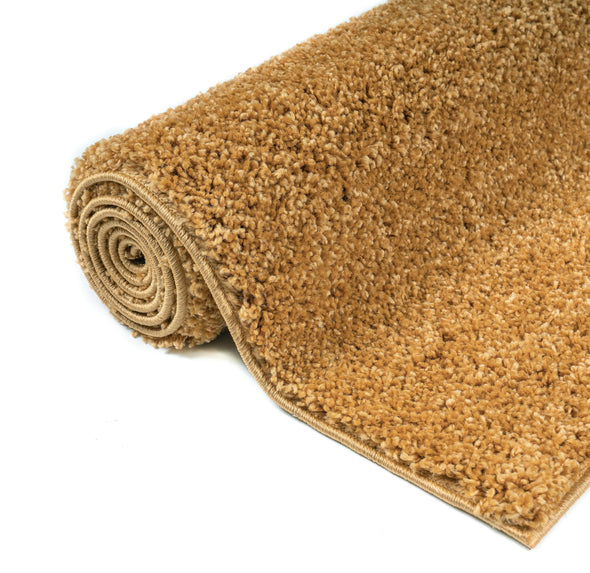 Covor pufos cu fire lungi Shaggy30 galben ocru 160x230 cm - LunaHome.ro