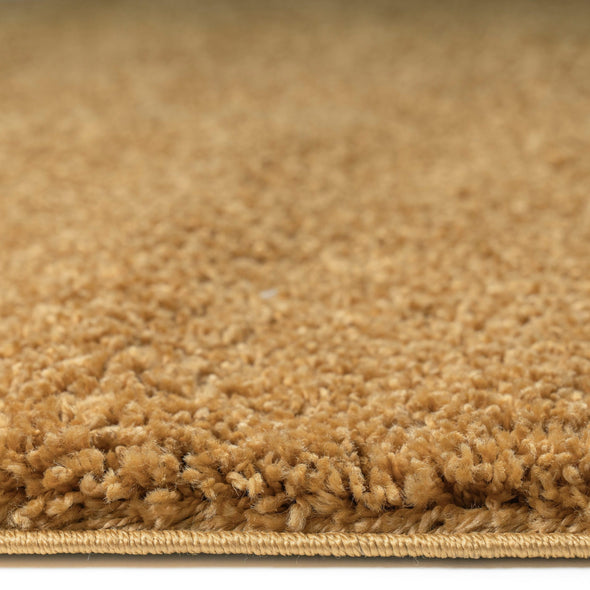 Covor pufos cu fire lungi Shaggy30 galben ocru 160x230 cm - LunaHome.ro