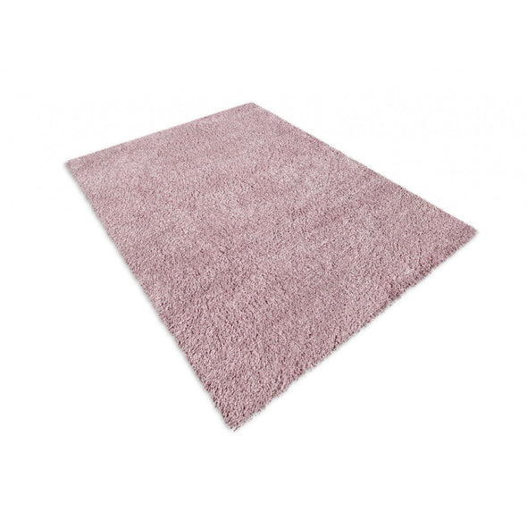 Covor pufos shaggy Fantazy roz pastelat 60x110 cm - LunaHome.ro