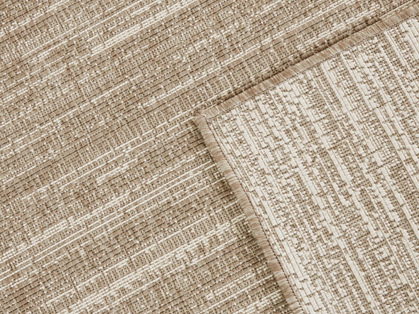 Covor reversibil Mèlange pentru interior si exterior maro 240x320 cm - LunaHome.ro