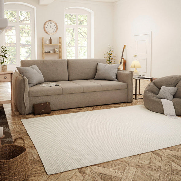Covor reversibil din lână Wolltraum tesut manual - LunaHome.ro