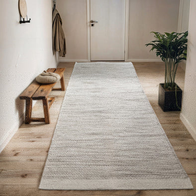 Covor reversibil din lână Woolydream tesut manual 80x250 cm