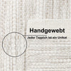 Covor reversibil din lână Woolydream tesut manual 80x250 cm