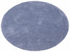 Covor rotund Desner foarte moale si pufos, albastru 190 cm diametru - LunaHome.ro