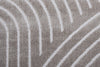 Covor rotund Faron cu fire scurte, design scandinav gri, 160 cm - LunaHome.ro
