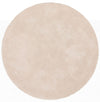 Covor rotund Magong foarte pufos crem 140 cm - LunaHome.ro