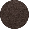 Covor rotund Nizza cu fire scurte maro, model cu noduri 160 cm - LunaHome.ro