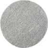 Covor rotund Wolly din lână gri lucrat manual 120 cm - LunaHome.ro