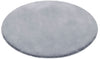 Covor rotund »Rabbit« cu textura de blana de iepure, gri 200 cm - LunaHome.ro