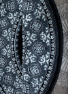 Covor rotund »Shari« cu model oriental, gri, 190 cm diametru - LunaHome.ro