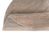 Covor rotund »Viva« cu fire lungi, pufos beige, 140 cm - LunaHome.ro