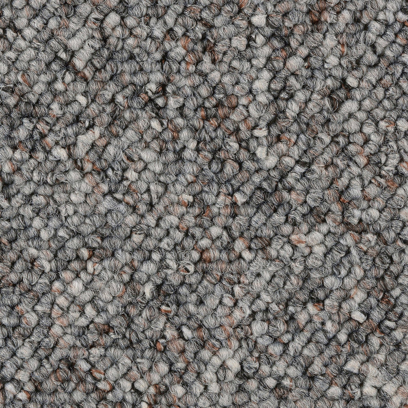 Covor tip mocheta Corfu gri, model cu bucle 200x200 cm - LunaHome.ro
