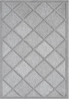 Covor traversa Amara gri cu model geometric 3D 80x150 cm