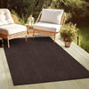 Covor traversa Anna potrivit si la exterior maro 60x110 cm - LunaHome.ro