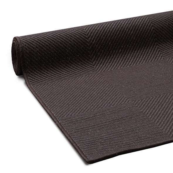 Covor traversa Anna potrivit si la exterior maro 80x250 cm - LunaHome.ro