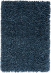 Covor traversa Banji albastru foarte moale și pufos 100x150 cm - LunaHome.ro
