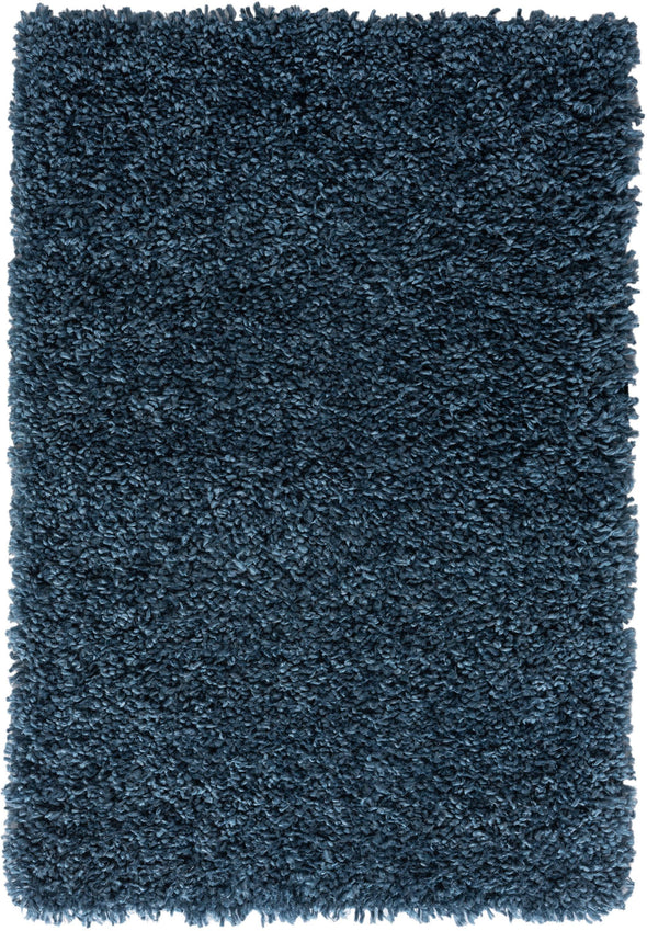 Covor traversa Banji albastru foarte moale și pufos 100x150 cm - LunaHome.ro