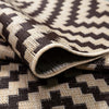 Covor traversa Cordoba de interior si exterior maro 67x230 cm - LunaHome.ro