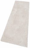 Covor traversă Desner alb foarte moale si pufos 80x250 cm - LunaHome.ro