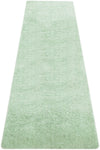 Covor traversa Desner verde foarte gros si moale 67x230 cm