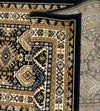 Covor traversă Diantha cu aspect oriental maro inchis 90x250 cm - LunaHome.ro