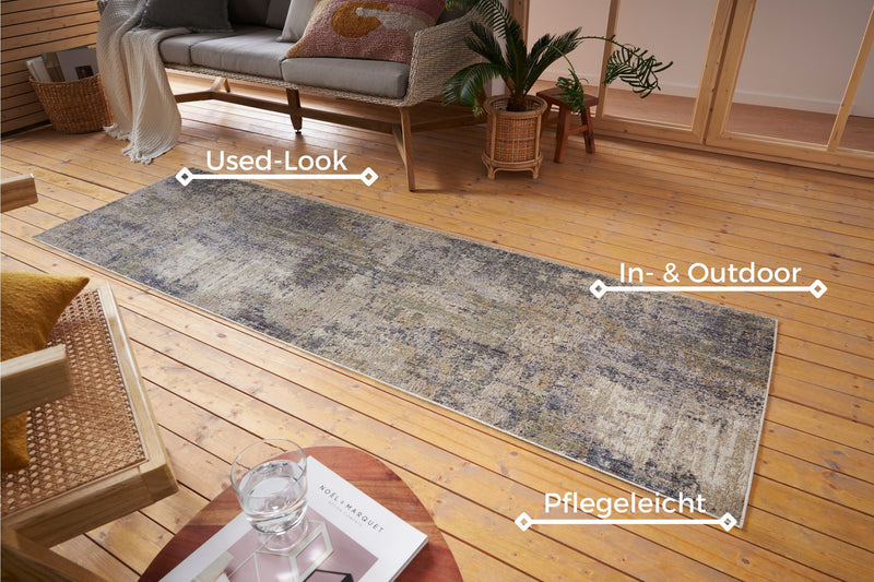 Covor traversă Gizeh potrivit pentru interior si exterior, 75x200 cm - LunaHome.ro