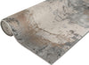 Covor traversa Hamar cu aspect de marmura gri 90x250 cm - LunaHome.ro
