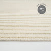 Covor traversa Jola cu aspect scandinav 3D crem 60x90 cm - LunaHome.ro