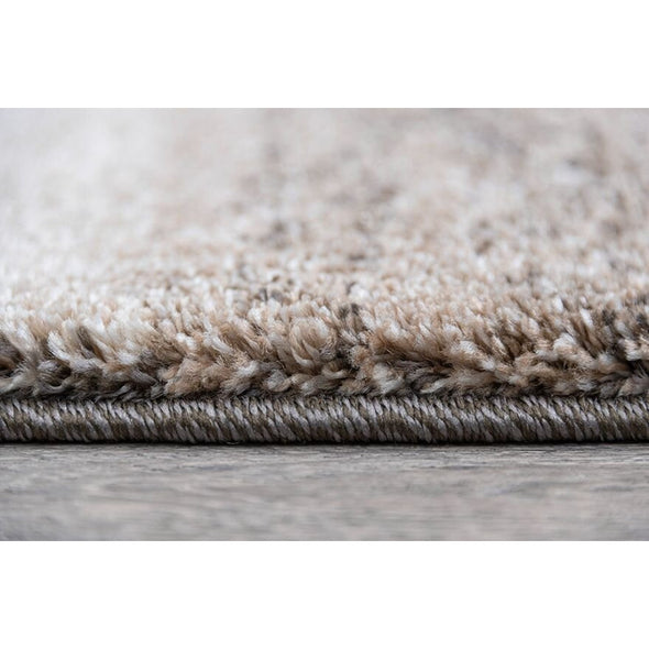 Covor traversă LoftLine bej gri cu design modern 80x150 cm